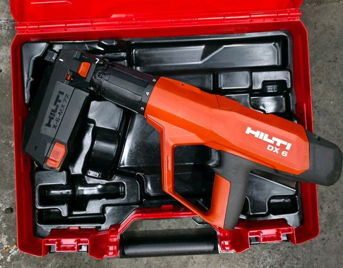 Hilti powder actuated - dx, 6